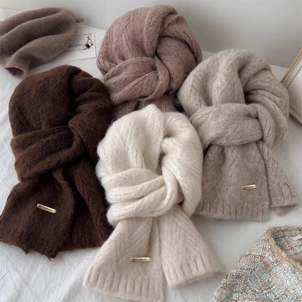 High Quality Wool Scarf Women  - огляд і ціна Muffler Men Wool
