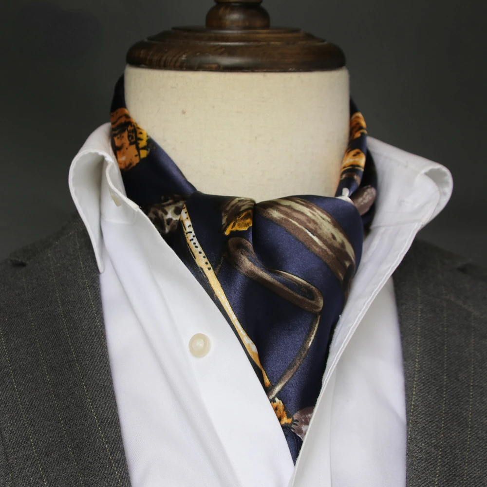 British Men's Silk Scarf Small - огляд і ціна Face Scarf Mask