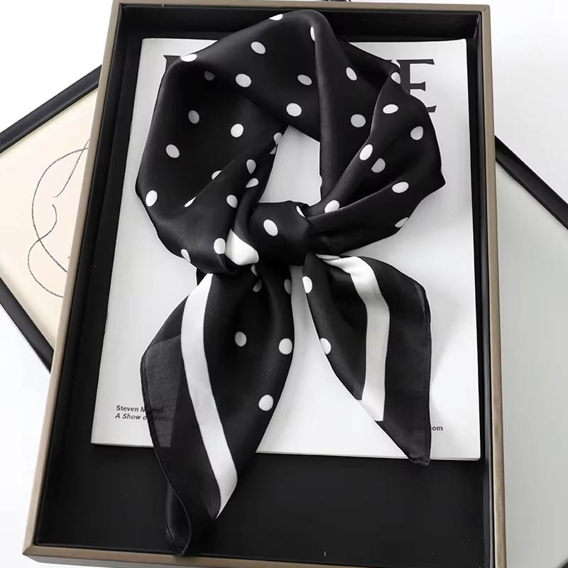 Luxury Lady Hair Dot Scarf Fem - огляд і ціна Scarf Silk Square