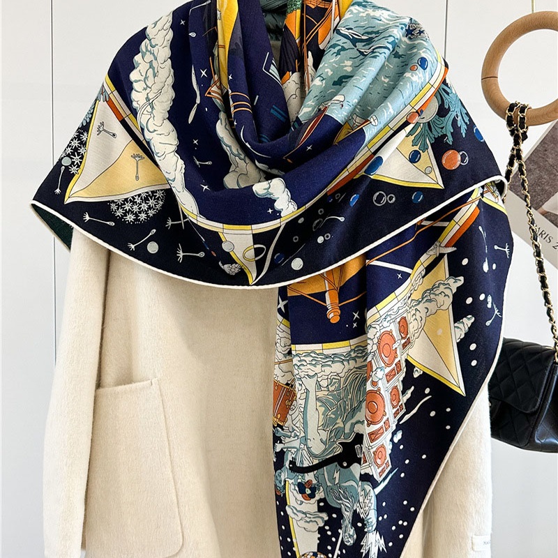Womens Luxury Wool Blanket Sca - огляд і ціна Woven Scarf Blanket